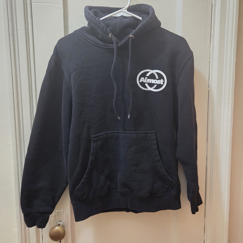 Black Hoodie Men's Size S Almost Skateboarding